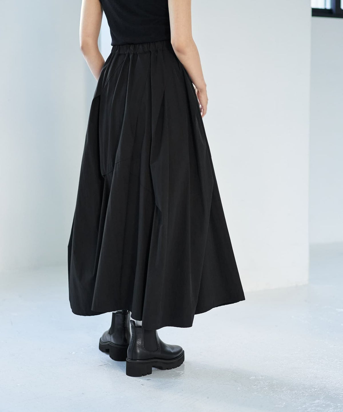 着用イメージ 166cm ブラック 02サイズ