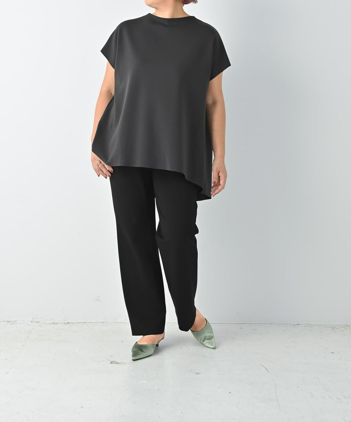 着用イメージ 163cm スミクロ