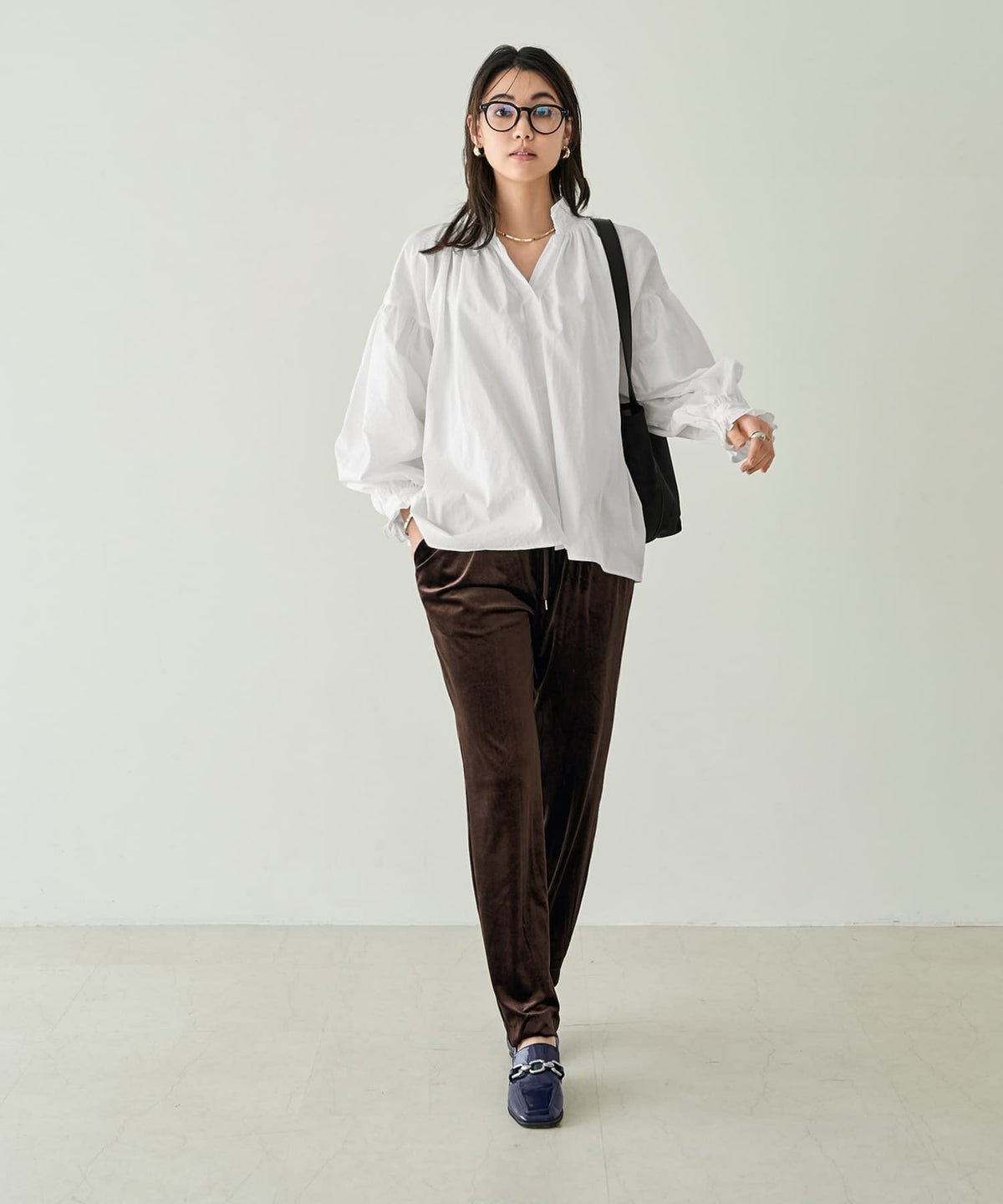 着用イメージ 166㎝　ホワイト