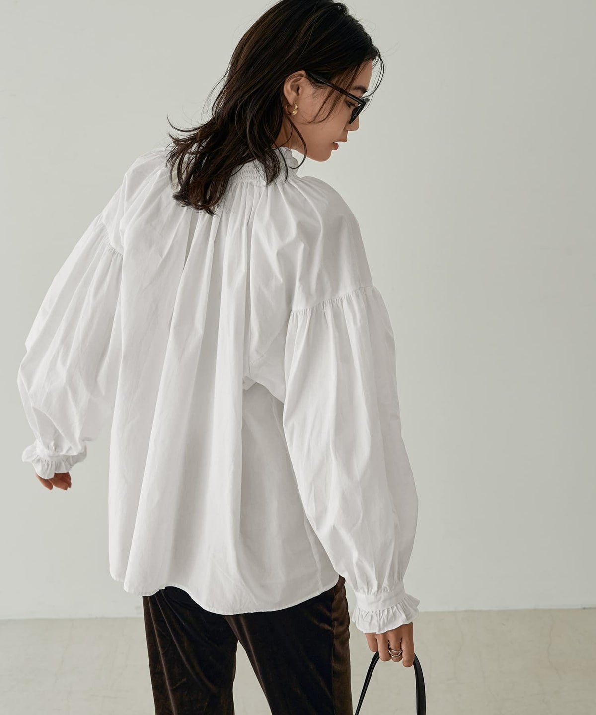 着用イメージ 166㎝　ホワイト