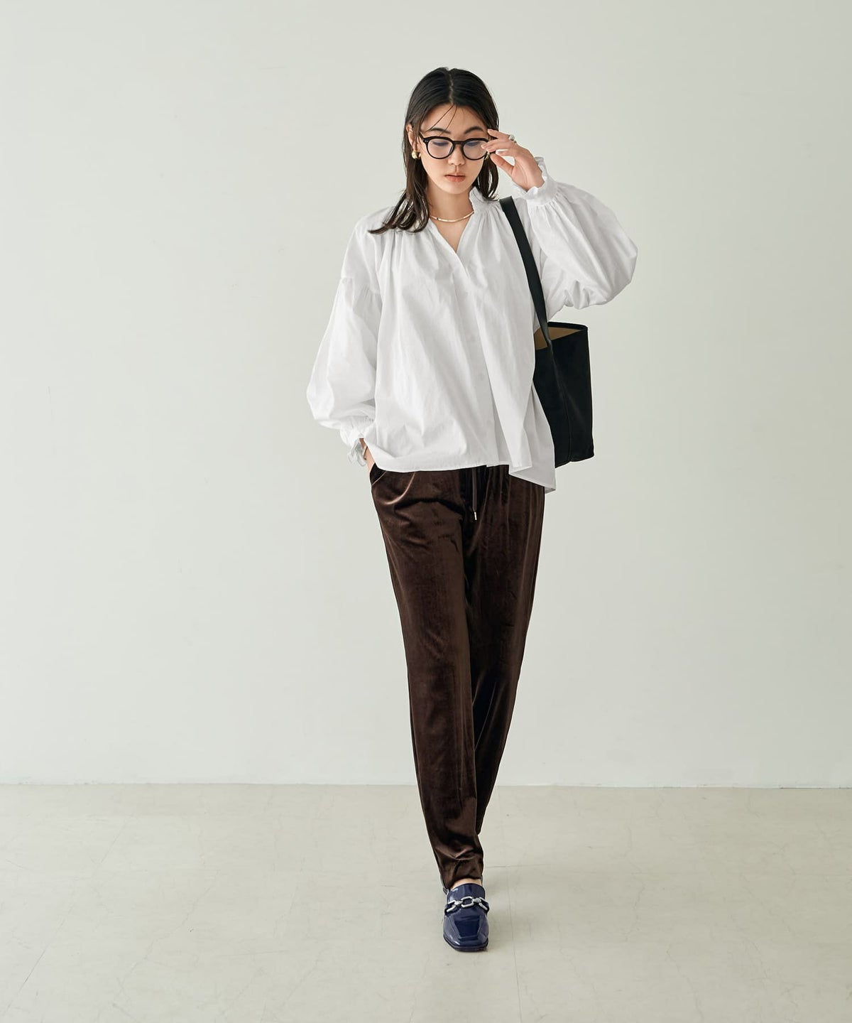 着用イメージ 166㎝　ホワイト