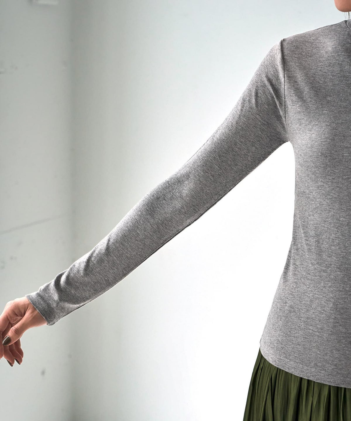 着用イメージ 166cm グレー