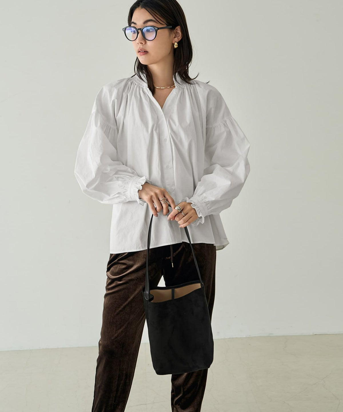 着用イメージ 166㎝　ブラック