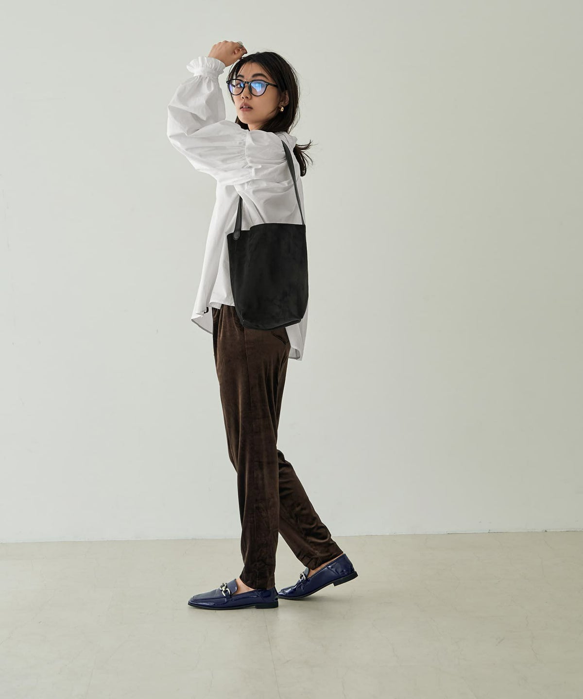 着用イメージ 166㎝　ブラック