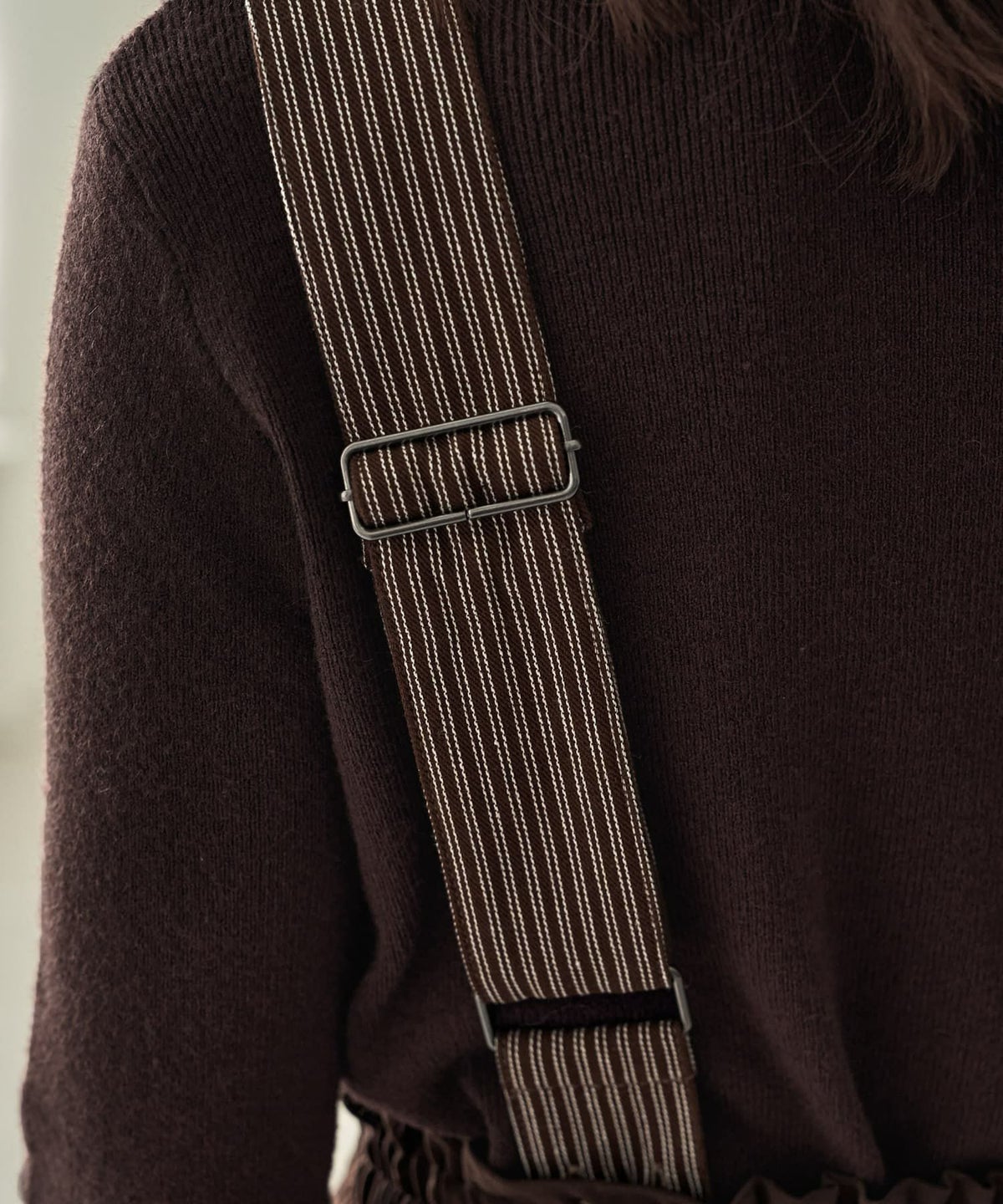 着用イメージ 166cm Sサイズ ブラウン