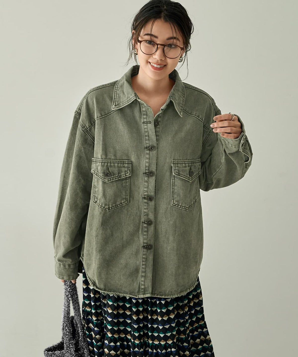 着用イメージ シルバー