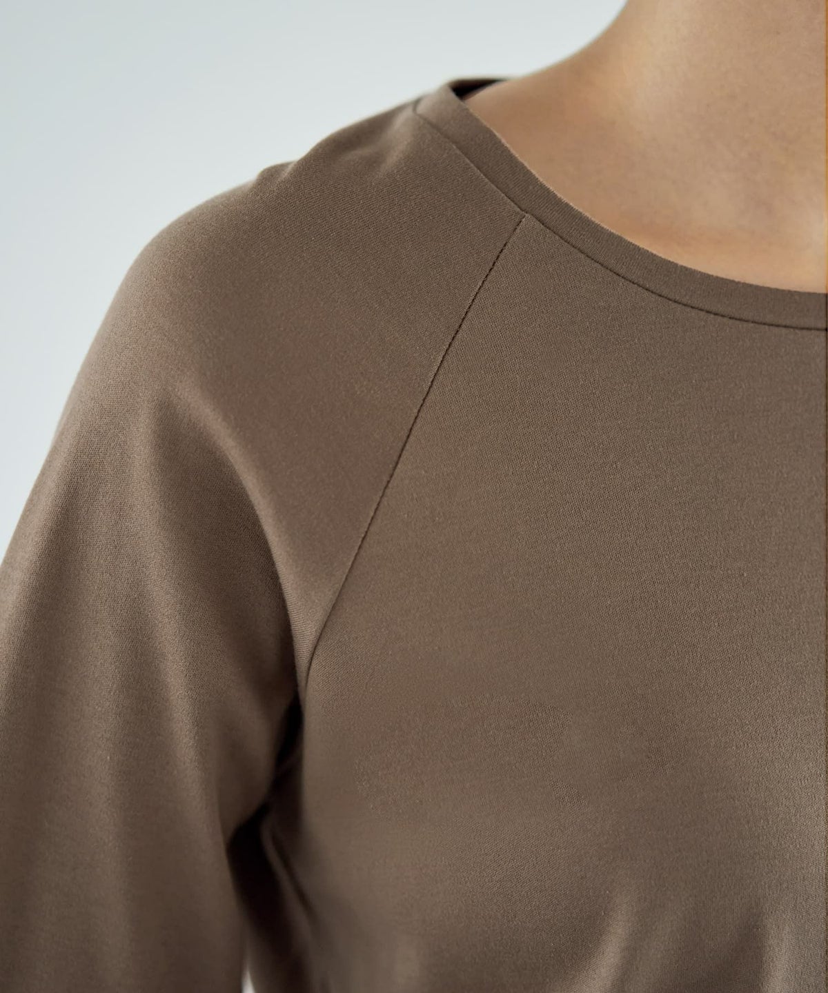 着用イメージ 167cm オリーブベージュ