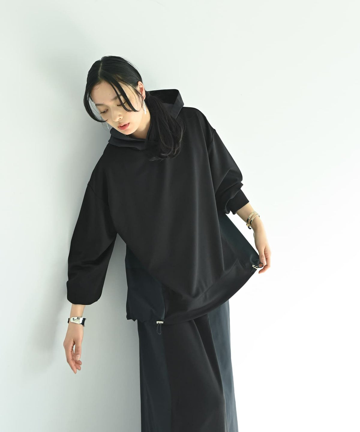 着用イメージ 67cm ブラック×ネイビー