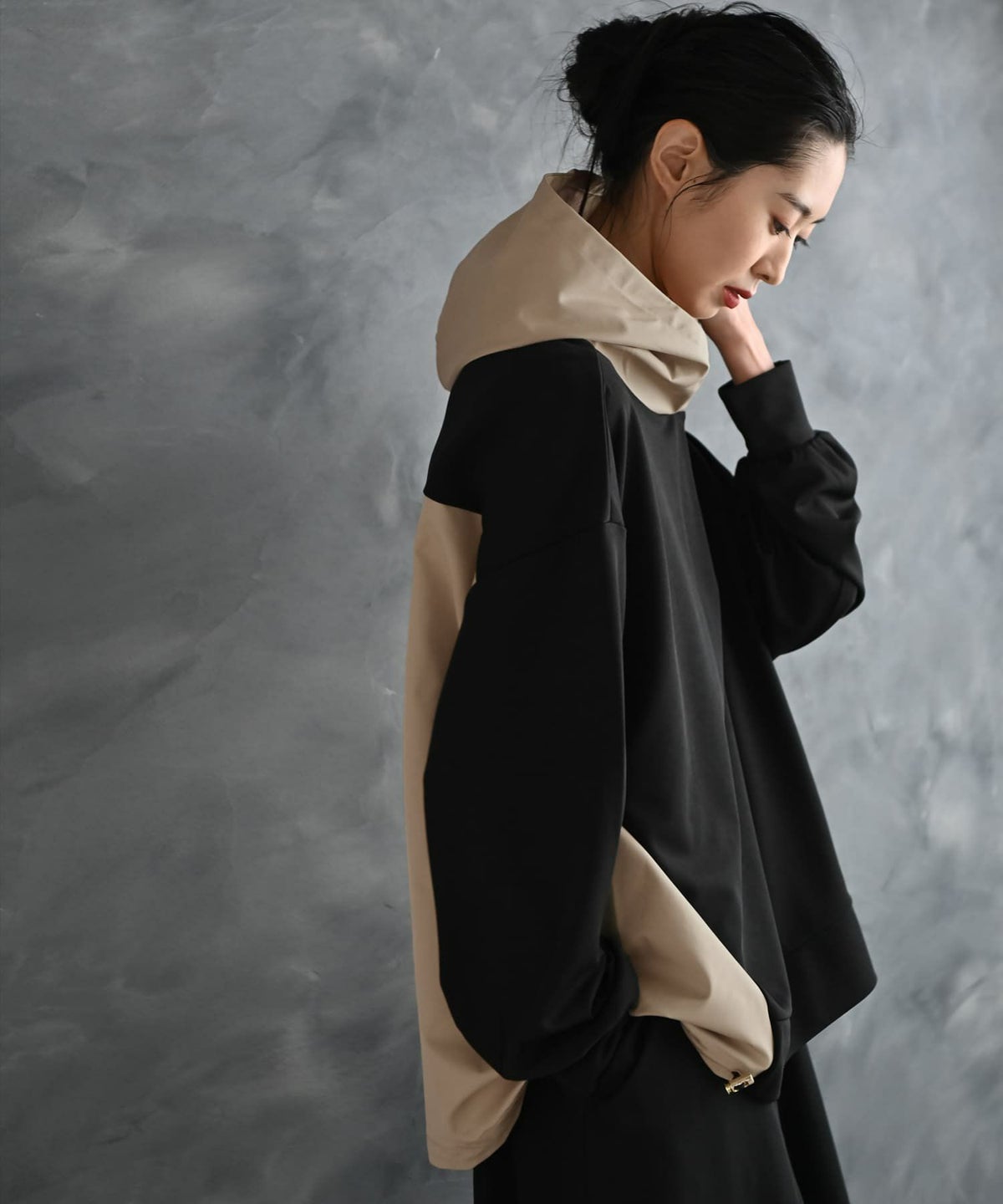 ブラック×ベージュ