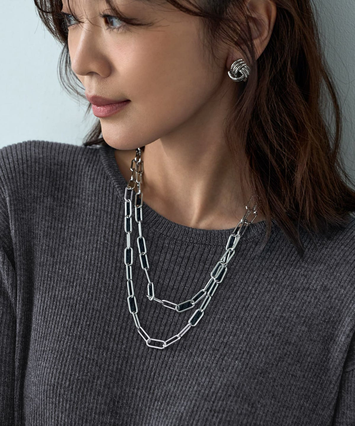 着用イメージ  シルバー