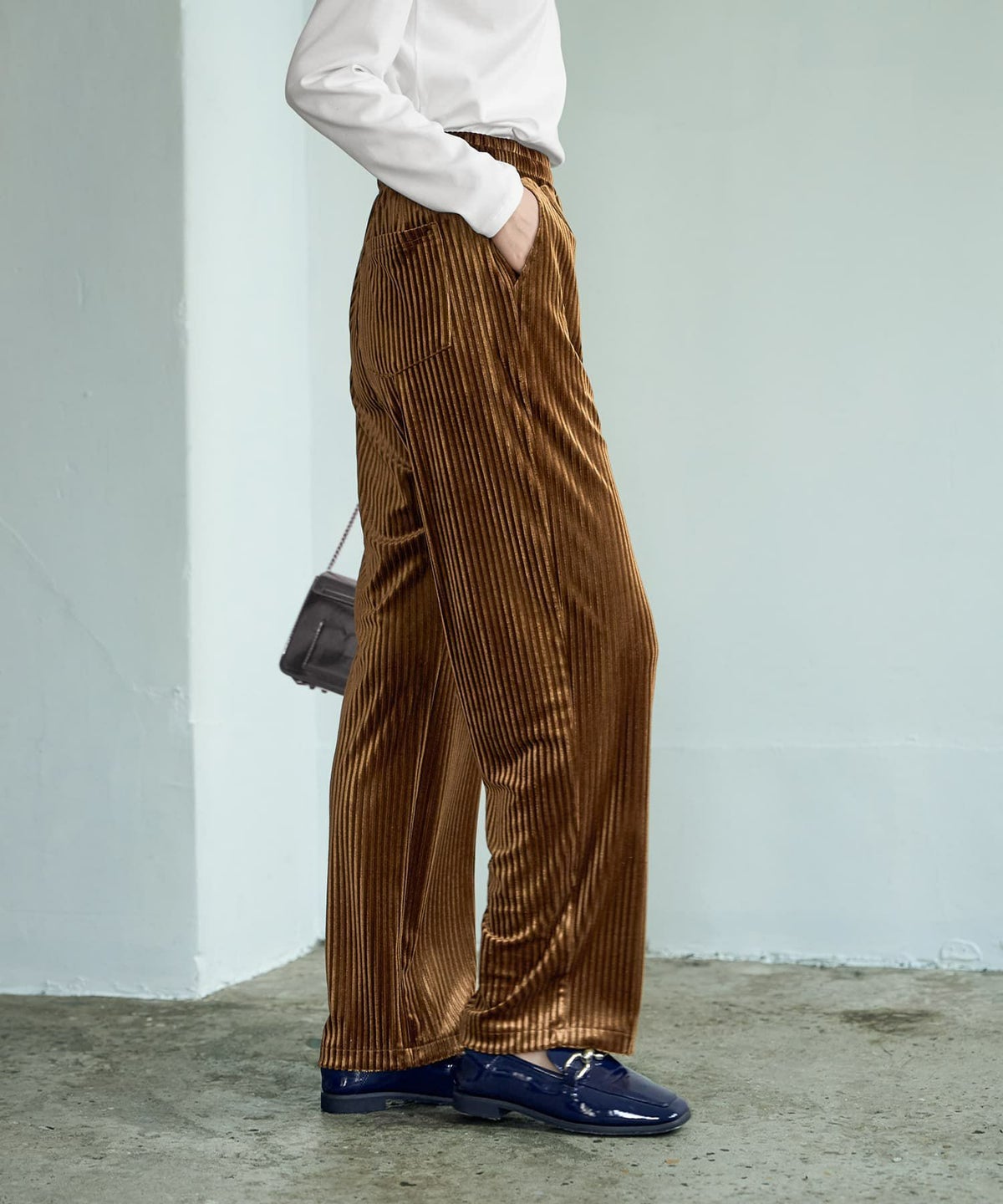 着用イメージ 167㎝　02サイズ　ブラウン