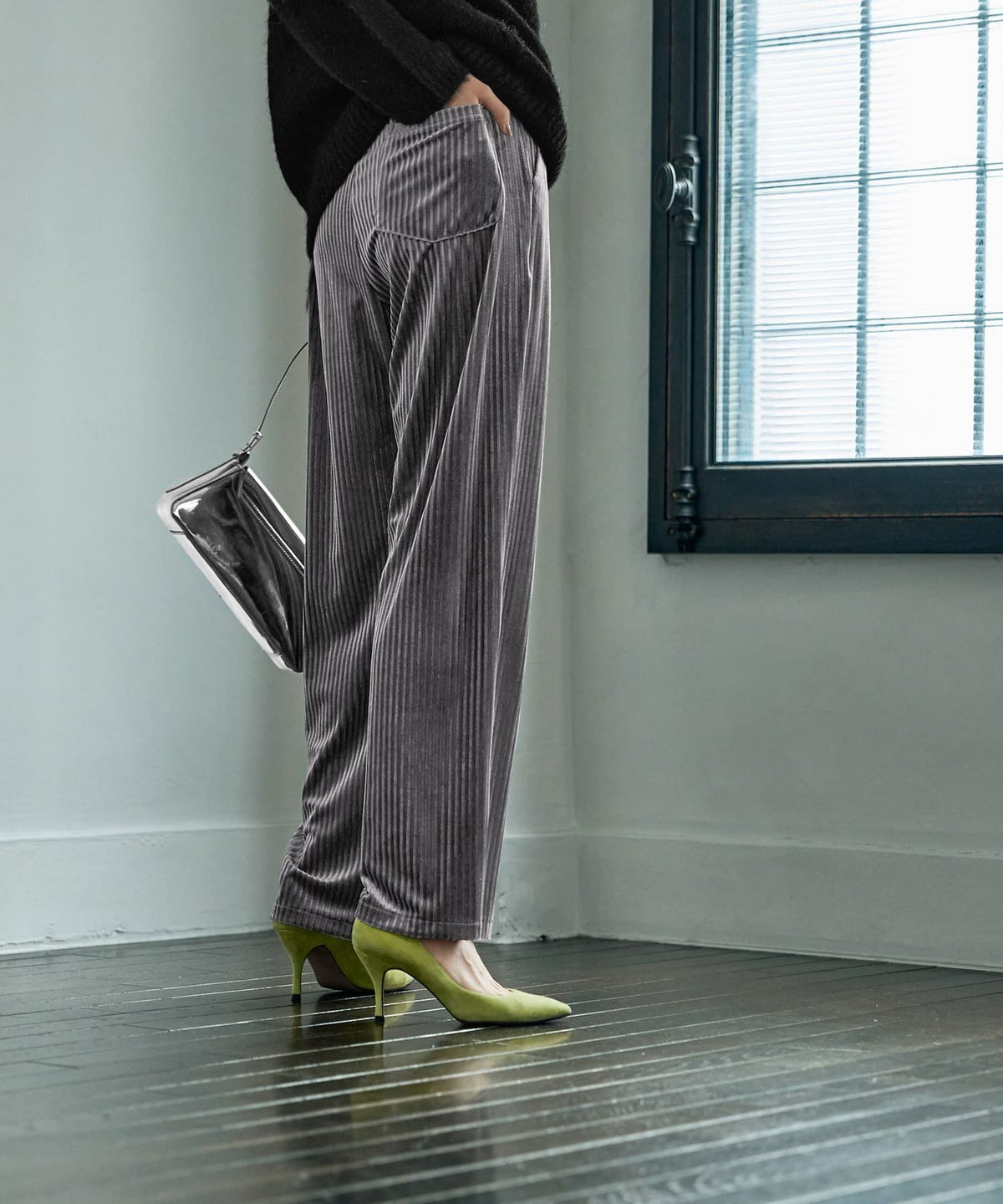 着用イメージ 167㎝　02サイズ　ダークグレー