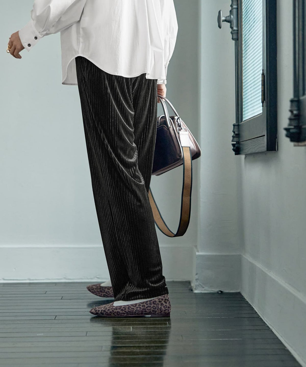 着用イメージ 167㎝　02サイズ　ブラック