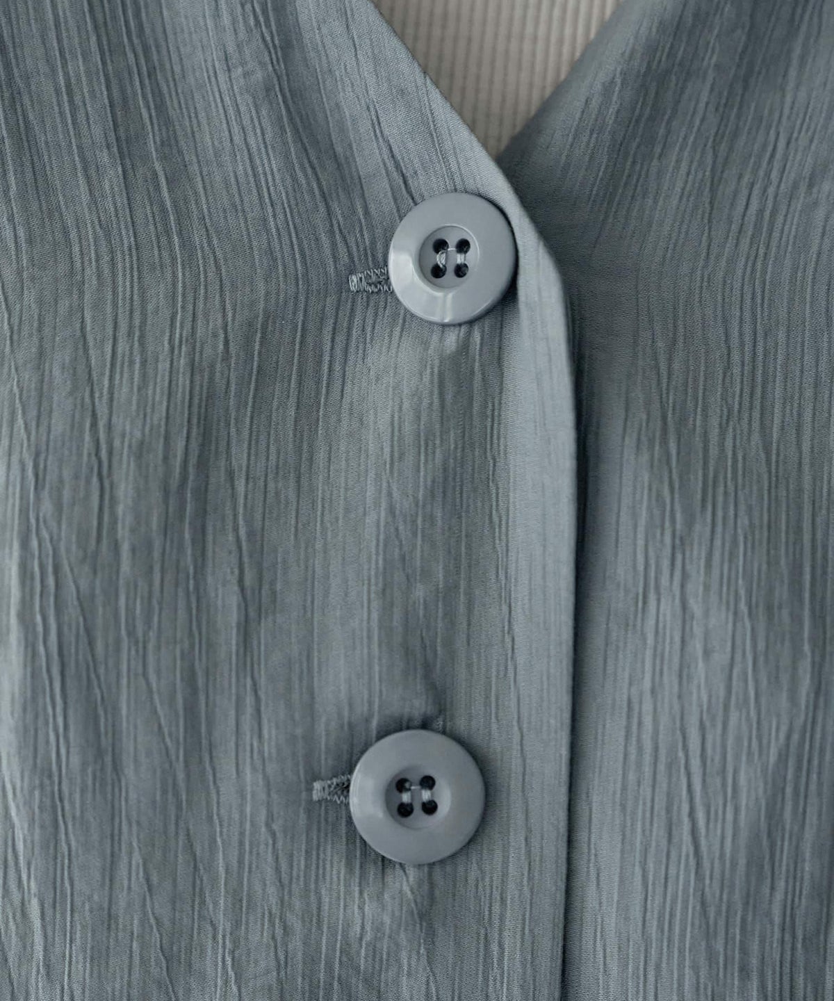 着用イメージ 166cm スモーキーブルー