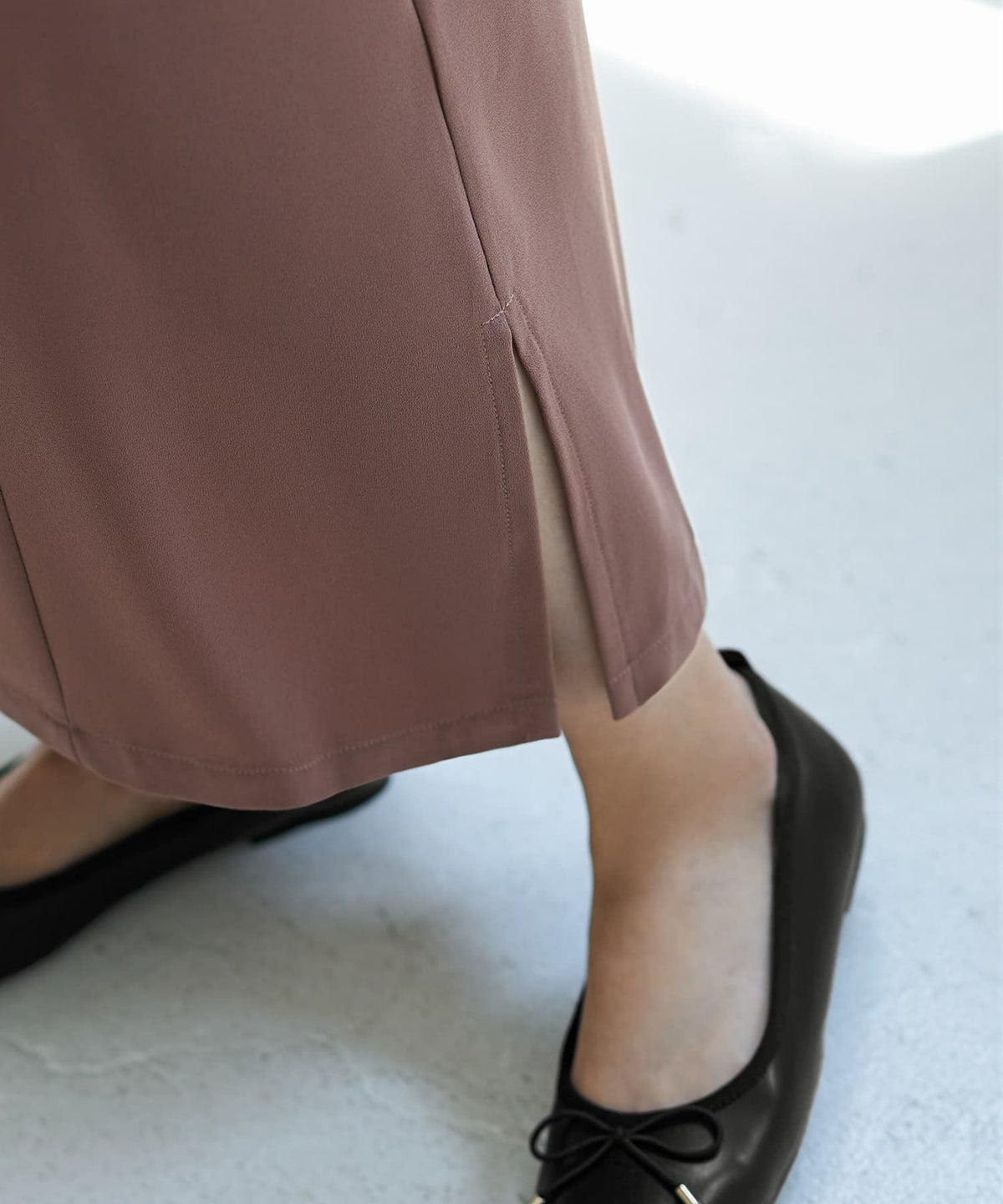 着用イメージ 166cm モカブラウン 02サイズ