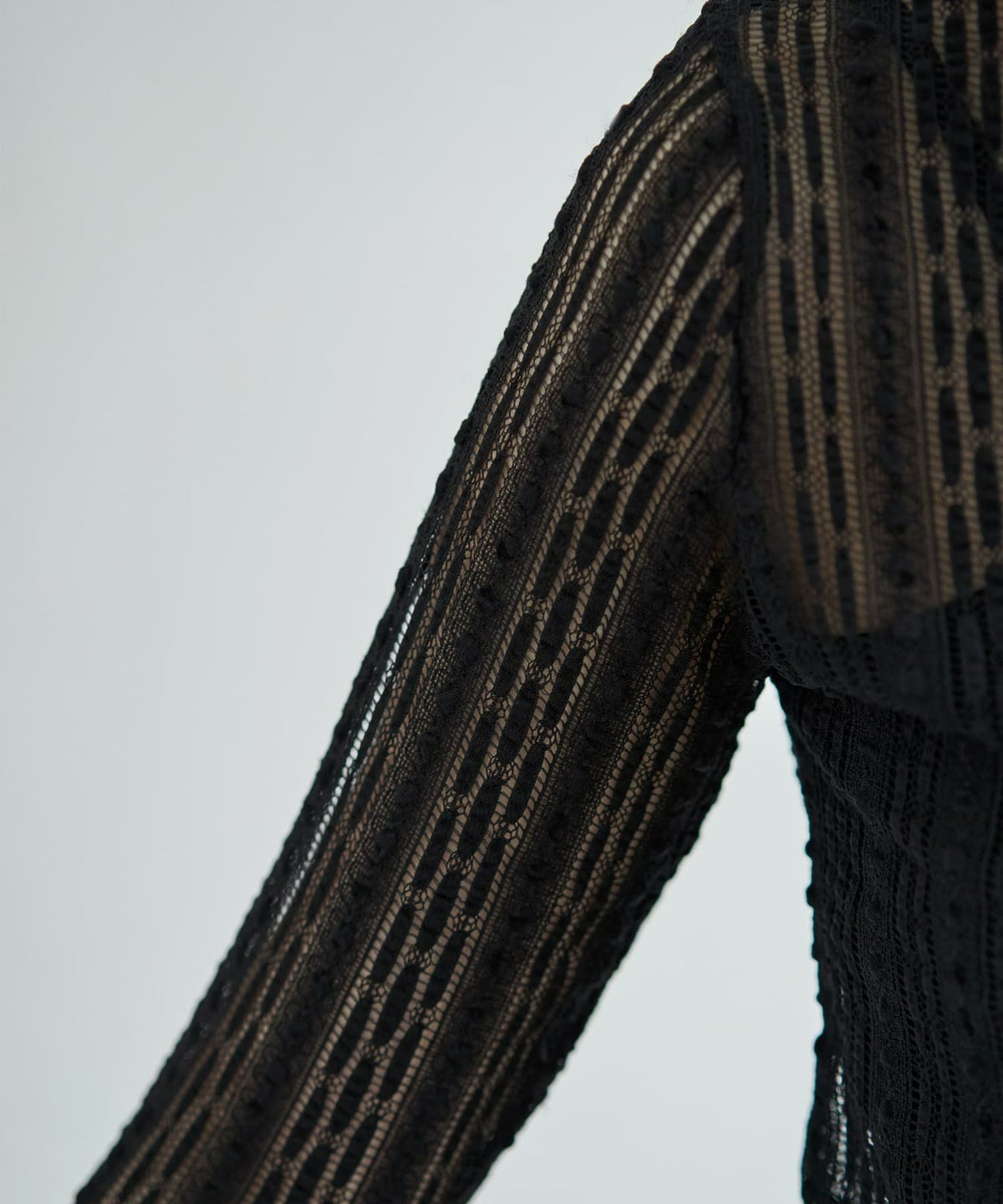 着用イメージ 166cm ブラック