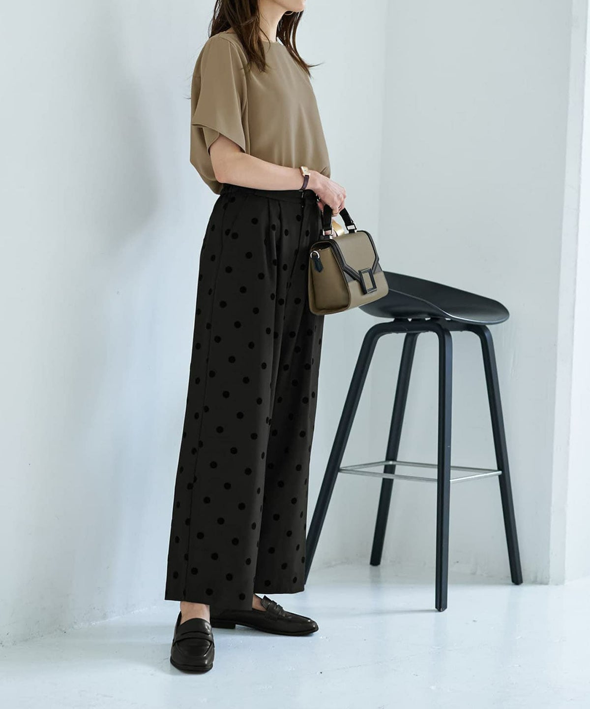 着用イメージ 167cm ブラック Sサイズ