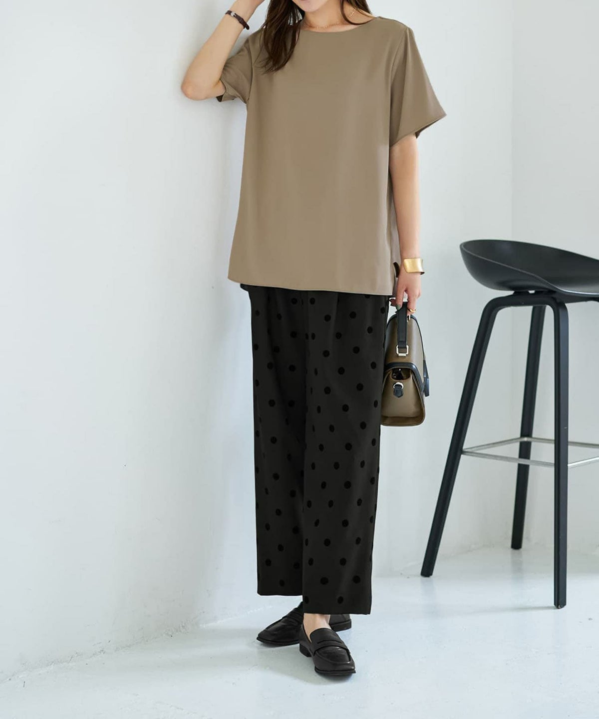 着用イメージ 167cm ブラック Sサイズ