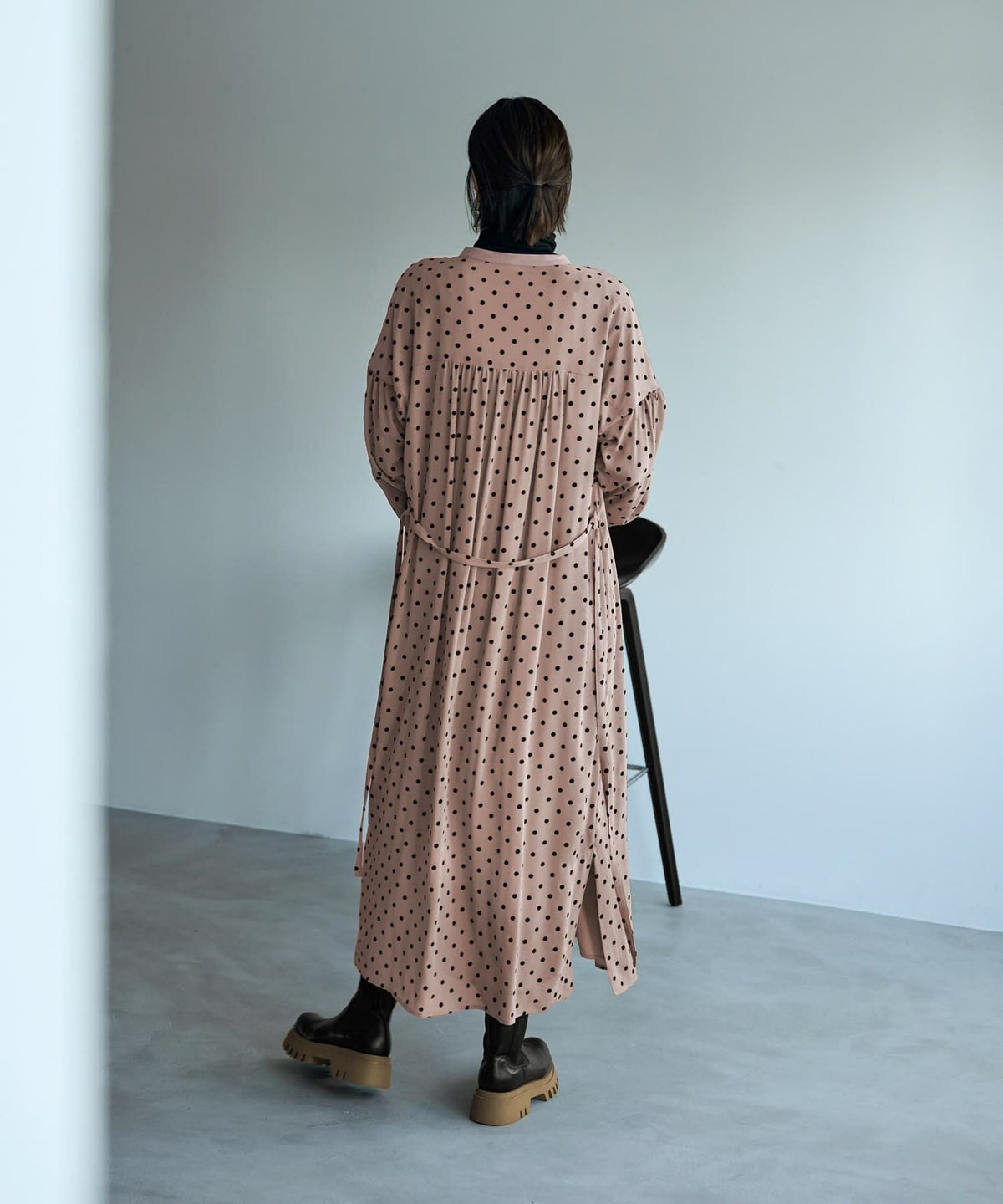 着用イメージ 167㎝　02サイズ　ベージュ