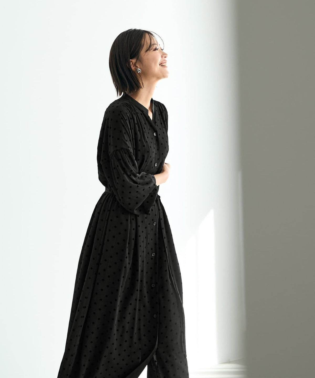 着用イメージ 167㎝　02サイズ　ブラック