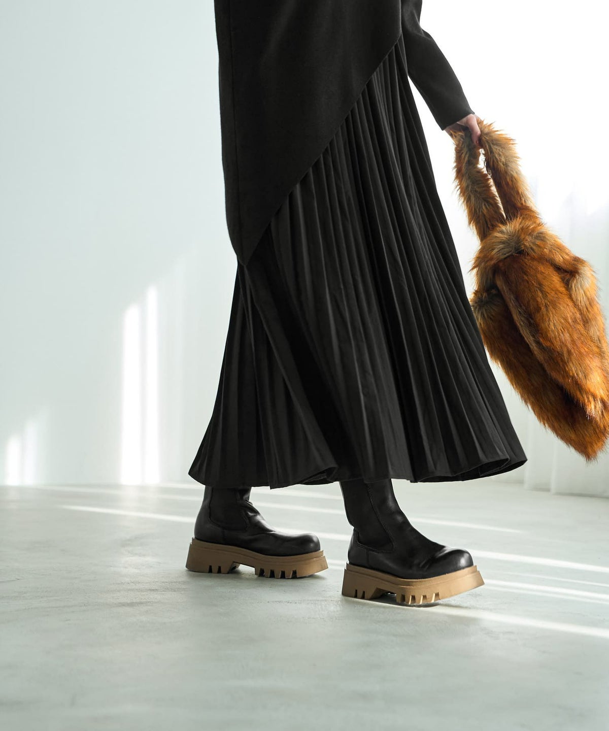 着用イメージ 167㎝　02サイズ　ブラック