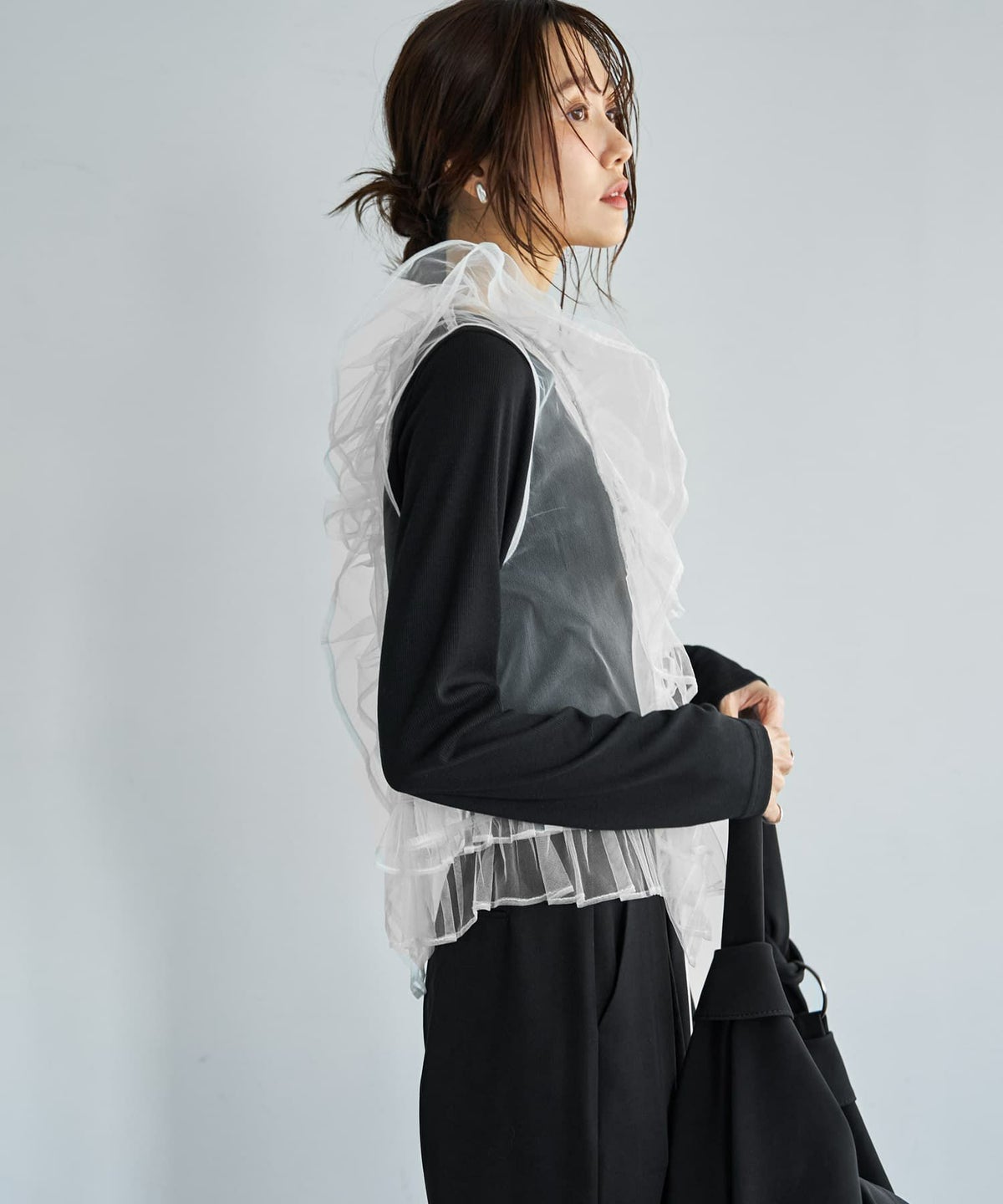 着用イメージ 165cm ホワイト