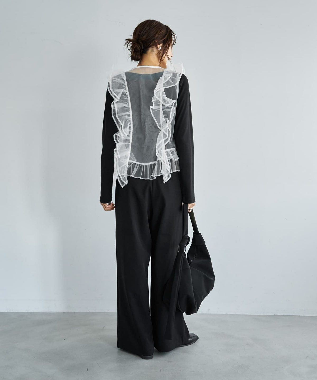 着用イメージ 165cm ホワイト