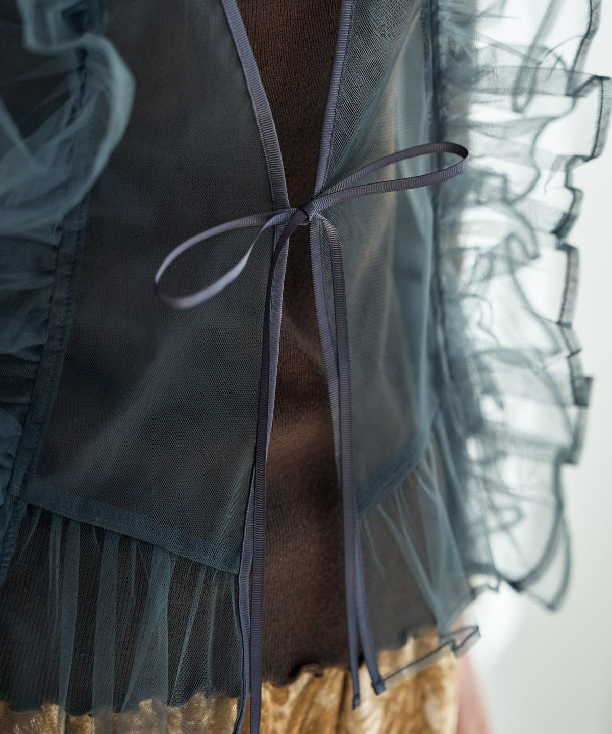 着用イメージ 167cm グレー