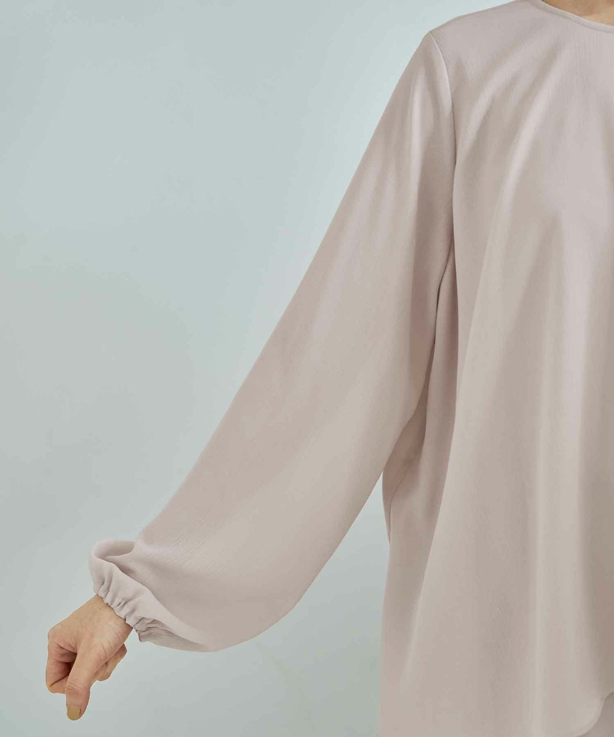 着用イメージ 167cm ライトベージュ