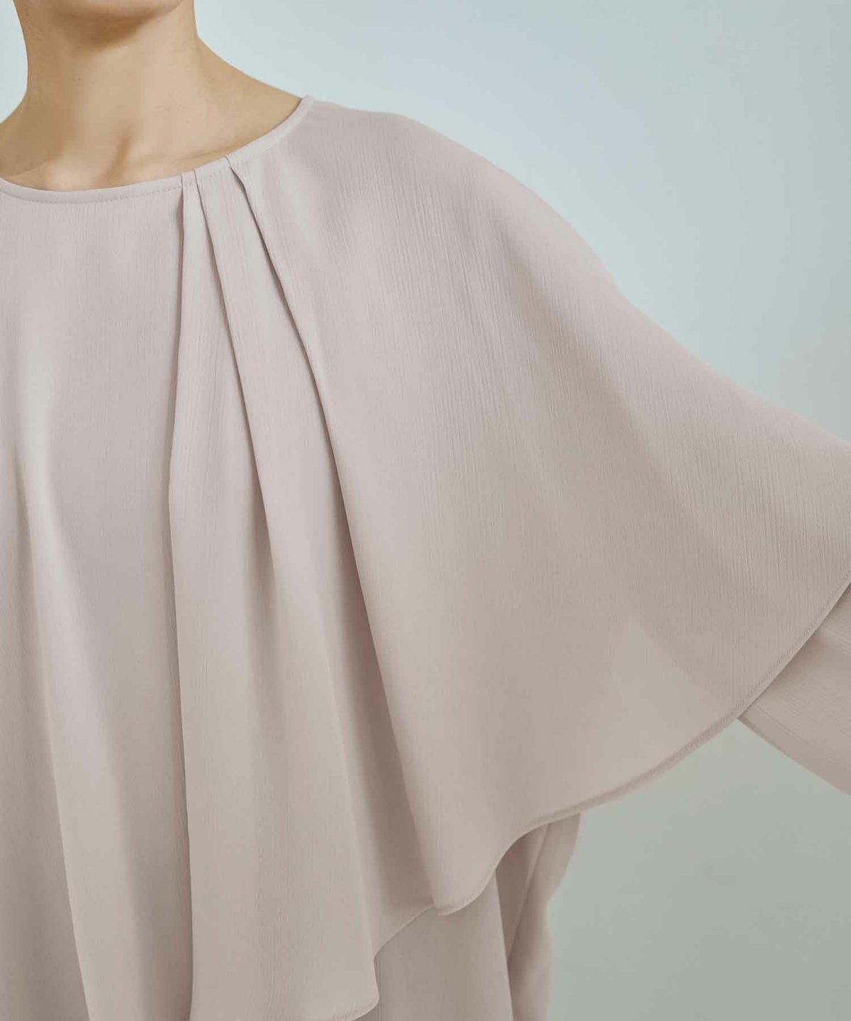 着用イメージ 167cm ライトベージュ