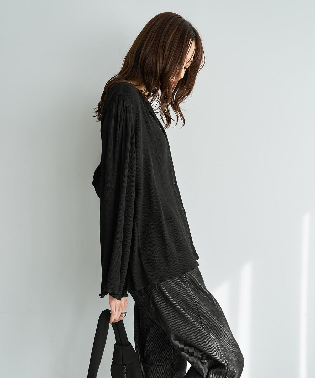 着用イメージ 165cm ブラック