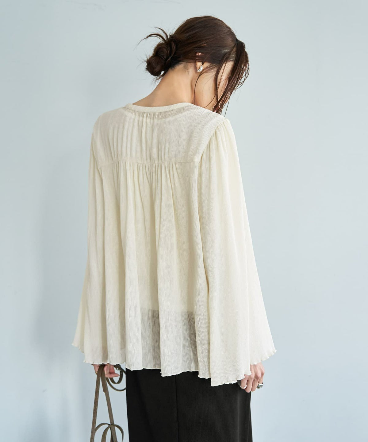 着用イメージ 165cm クリーム