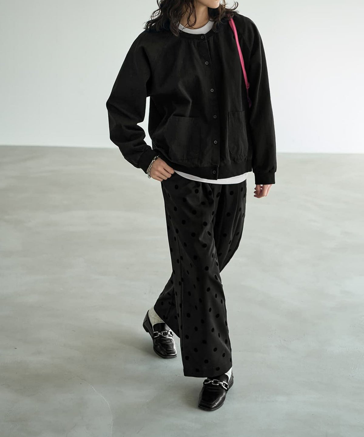 着用イメージ 167㎝　ブラック