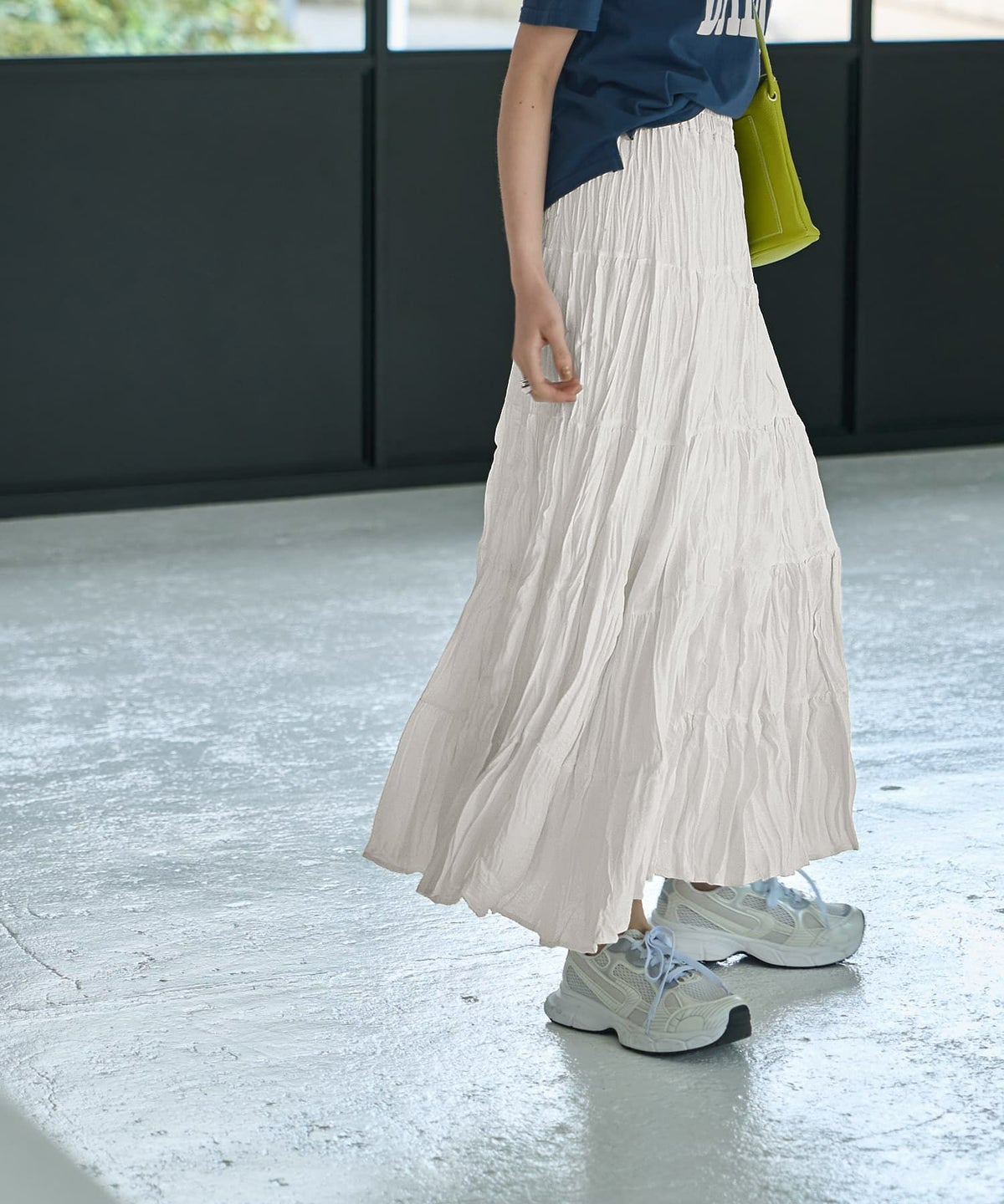 着用イメージ 167㎝　アイボリー