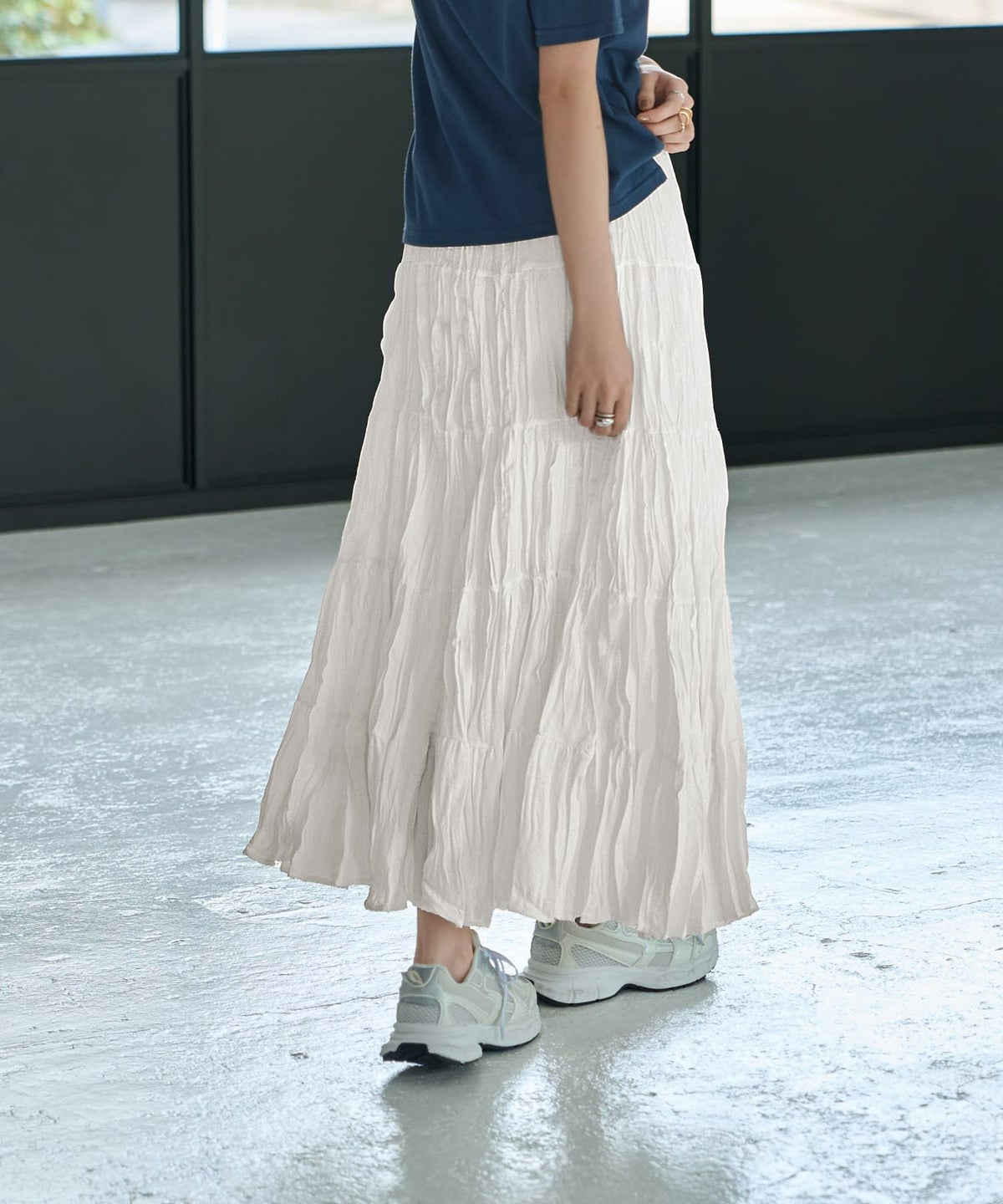 着用イメージ 167㎝　アイボリー