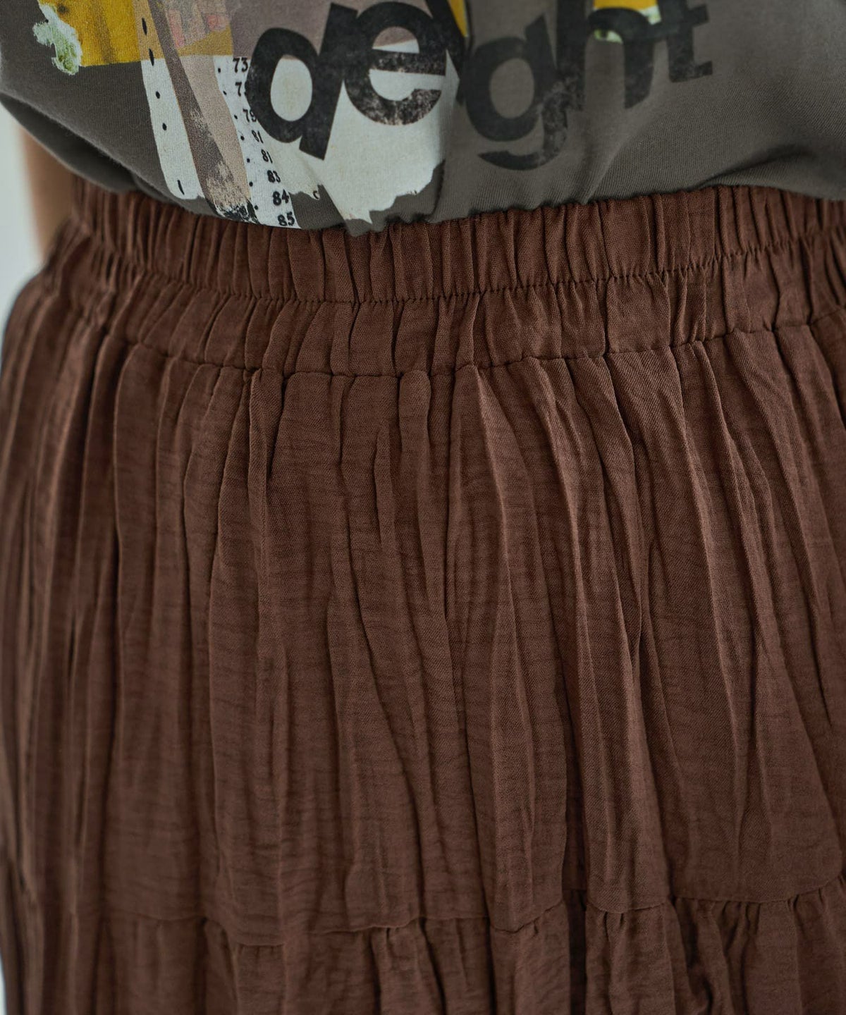 着用イメージ 167㎝　ブラウン