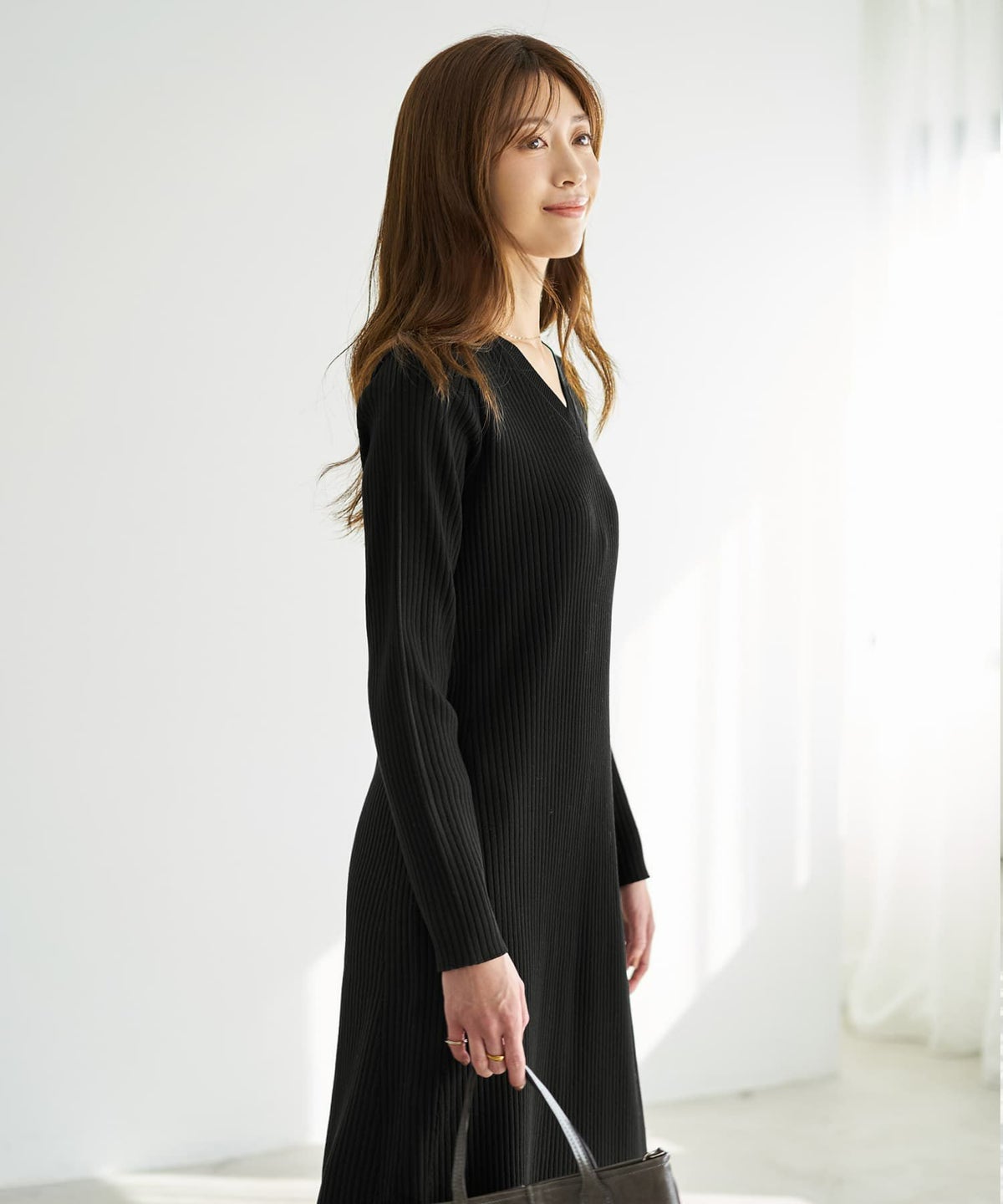 着用イメージ 167cm ブラック 02サイズ