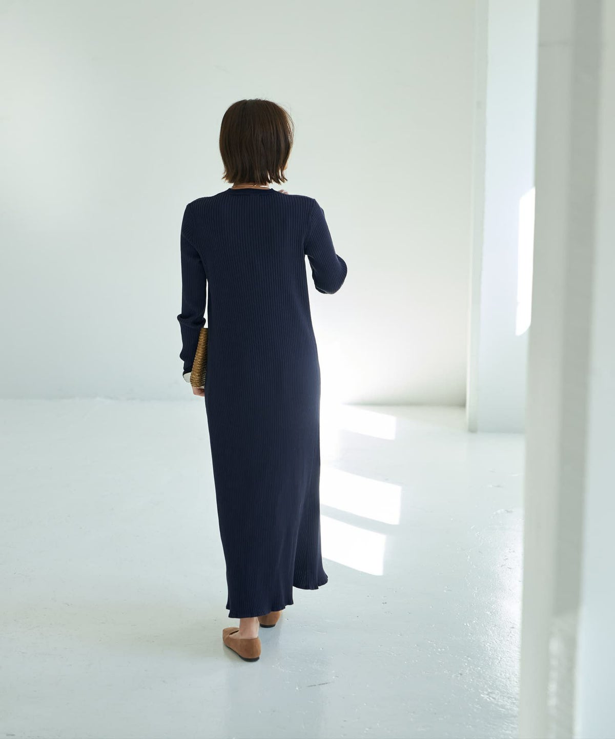 着用イメージ 167cm ネイビー 02サイズ