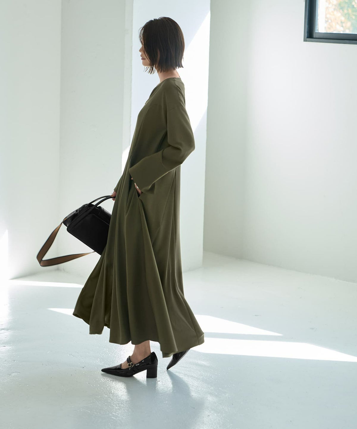 着用イメージ 167㎝　02サイズ　カーキ