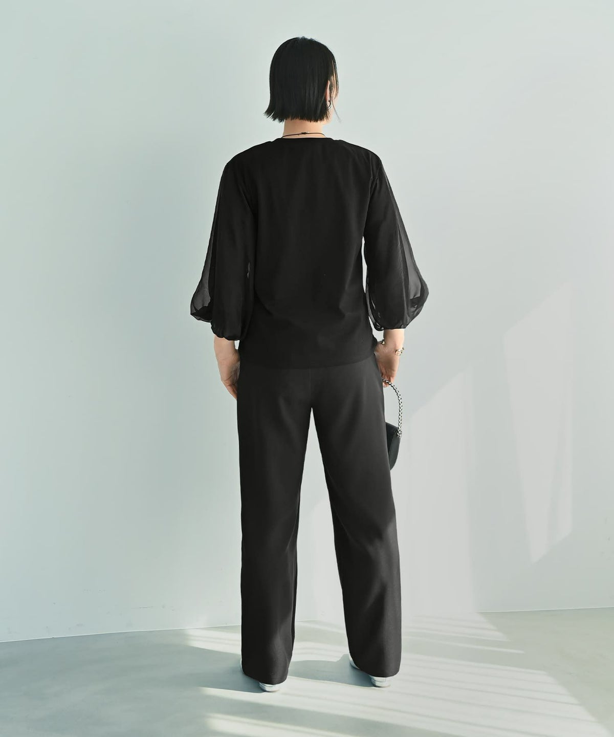 着用イメージ 187cm X-tallサイズ ブラック