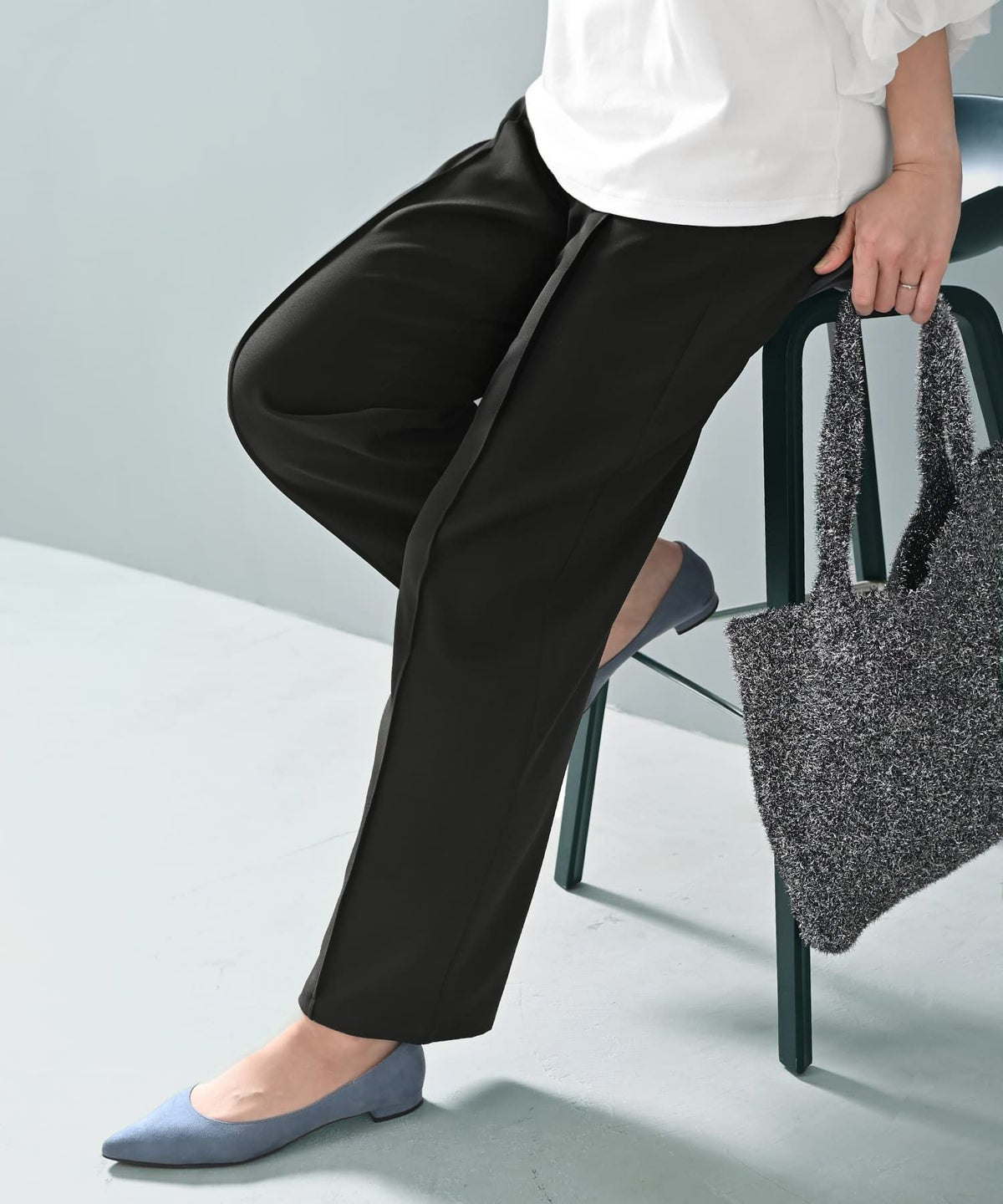 着用イメージ 187cm X-tallサイズ ブラック