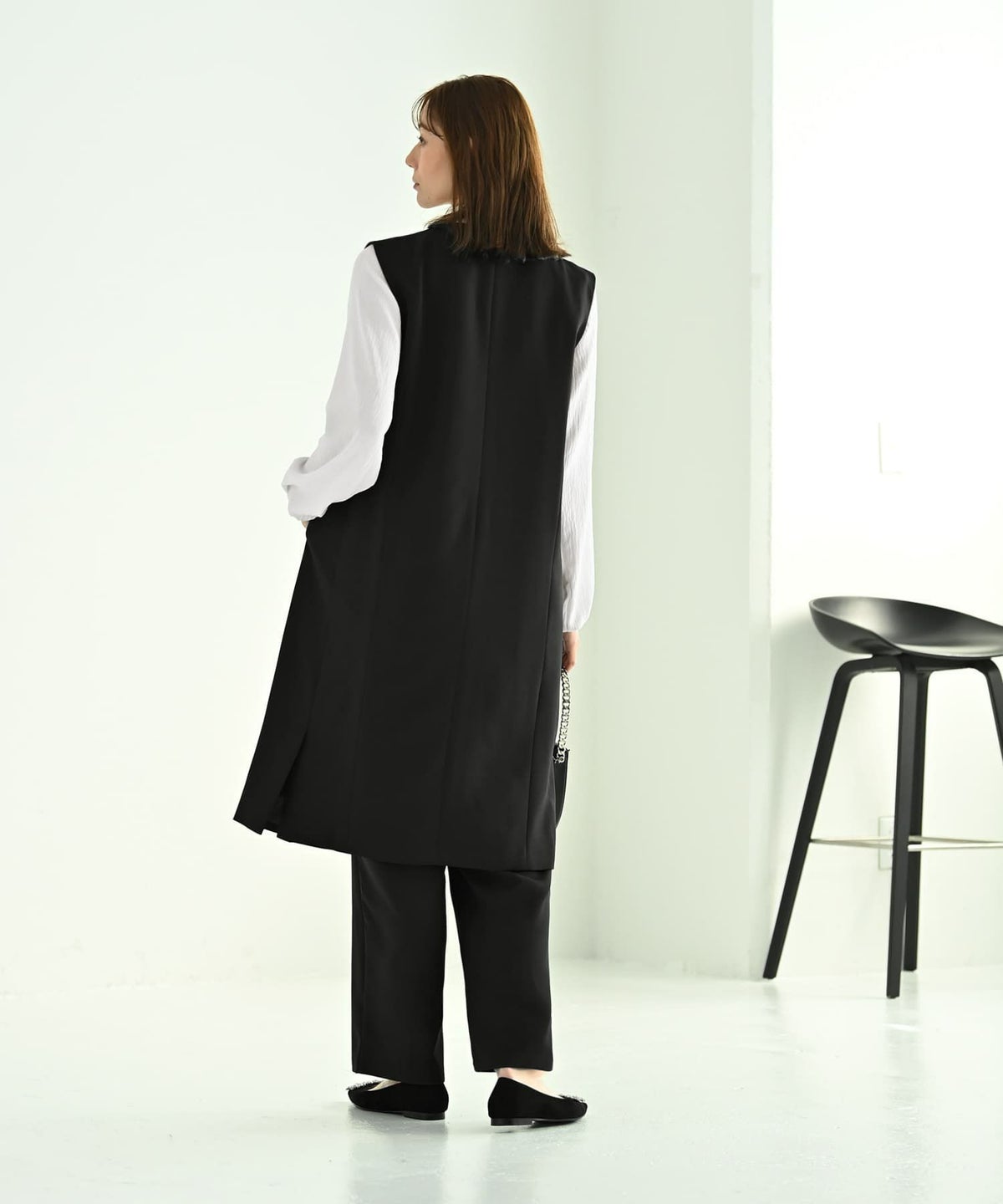 着用イメージ 170cm ブラック