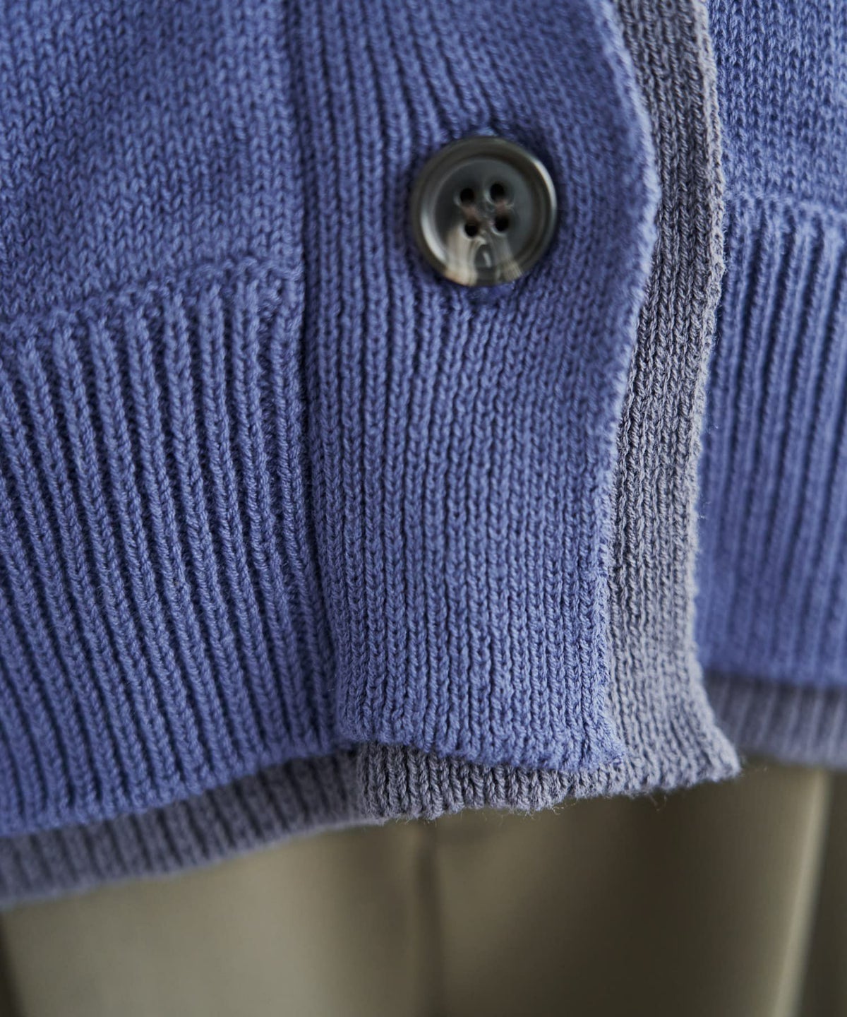 着用イメージ 166cm アイリスブルー