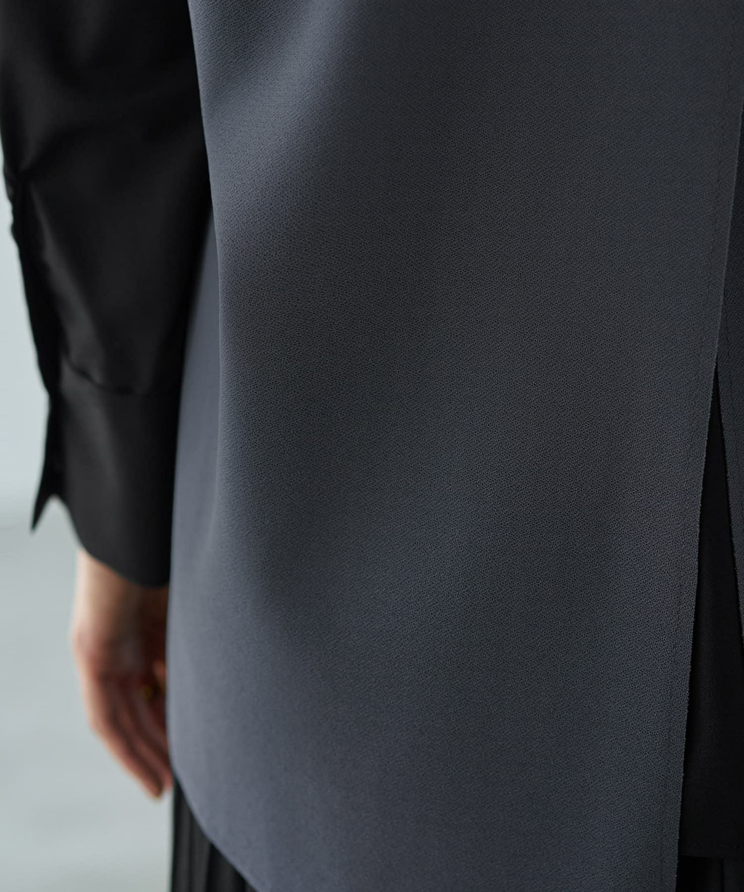 LUXE】前後差テールVネックベスト | おしゃれな大人レディース