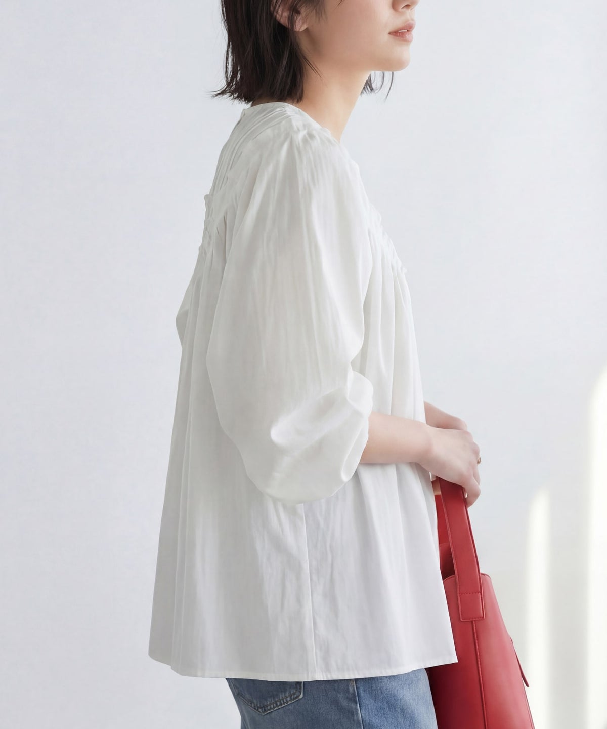 着用イメージ 165cm ホワイト