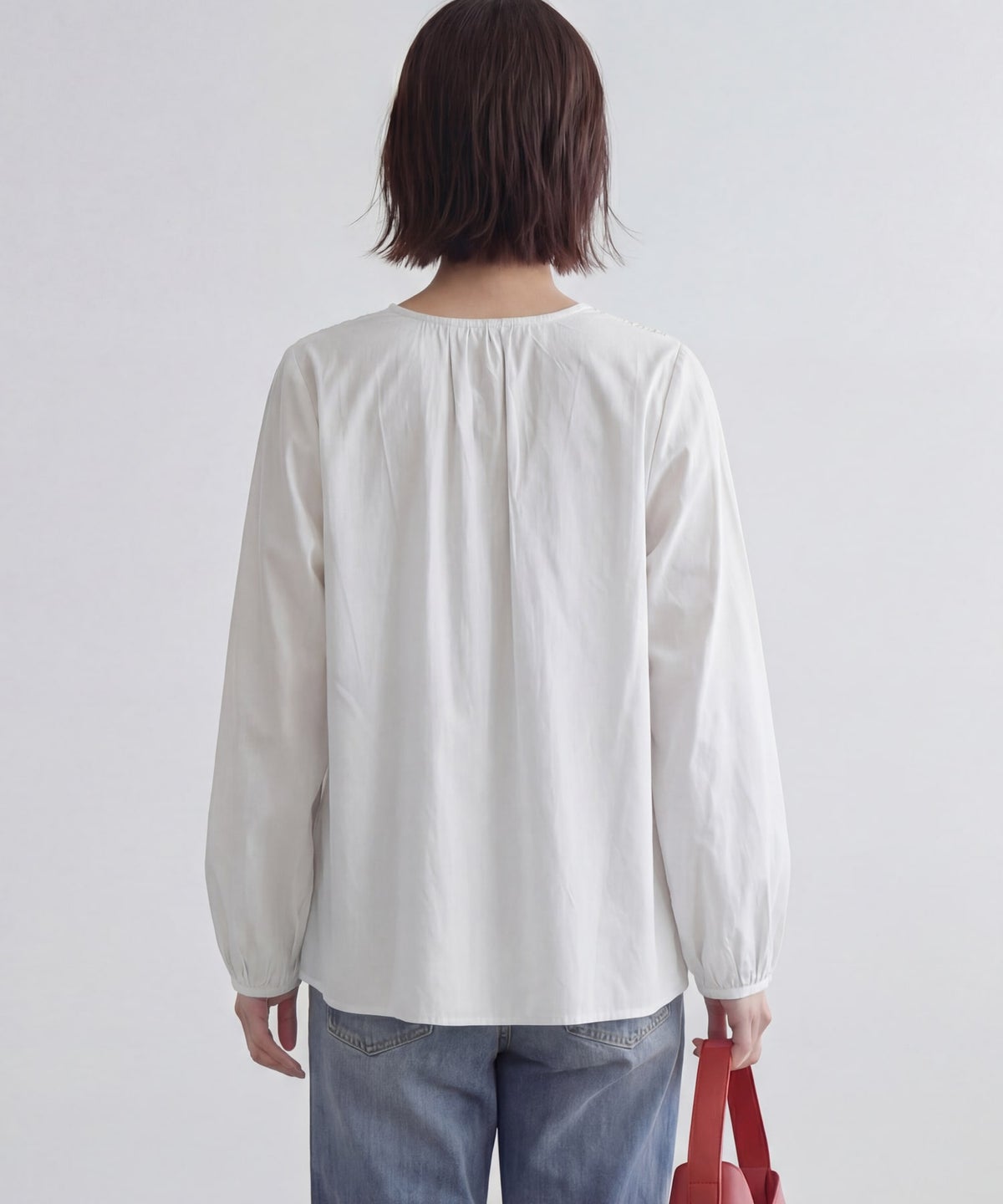 着用イメージ 165cm ホワイト