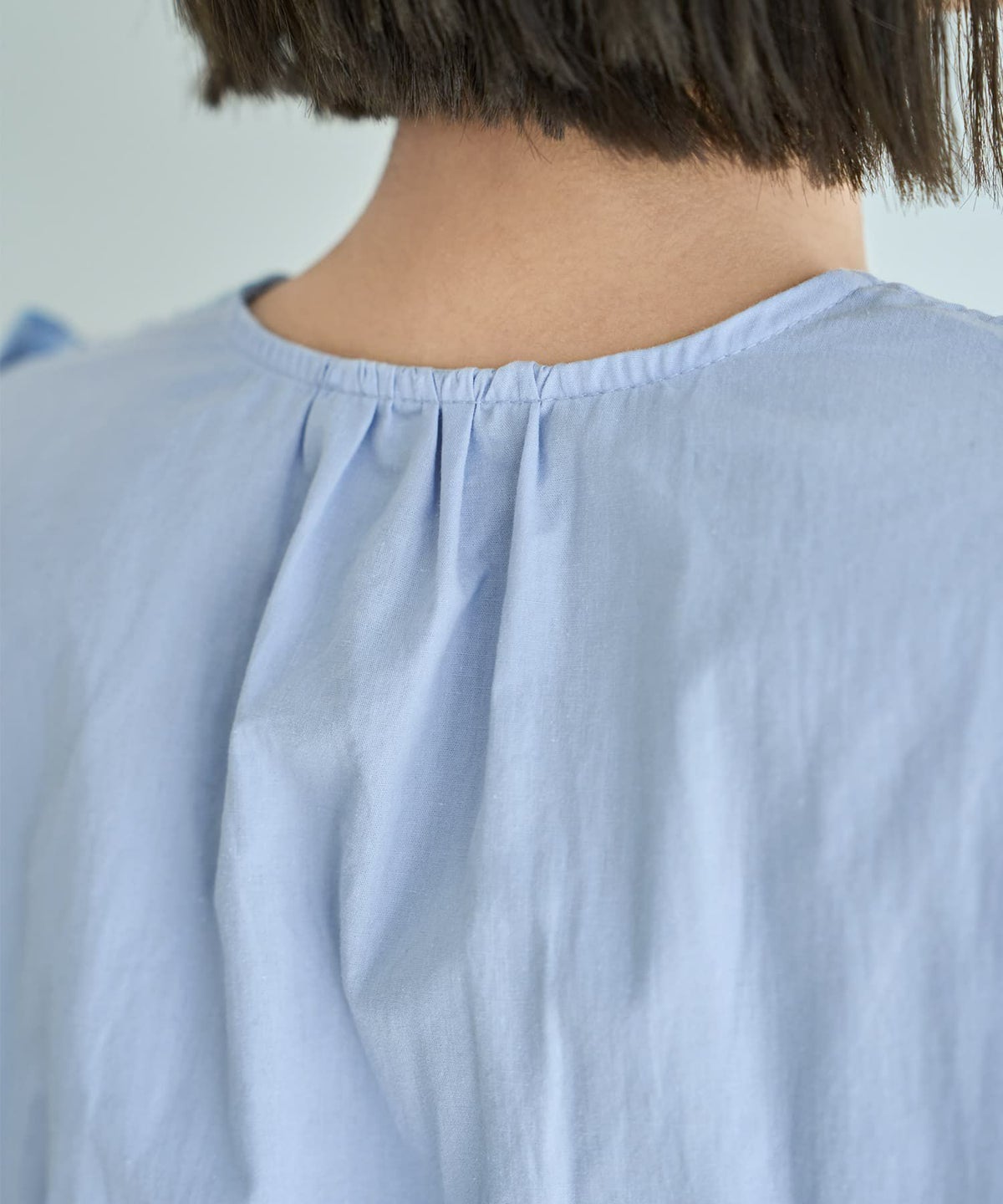 着用イメージ 167cm ライトブルー