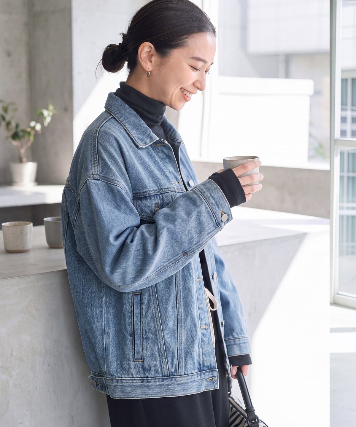 着用イメージ 163㎝　ライトブルー