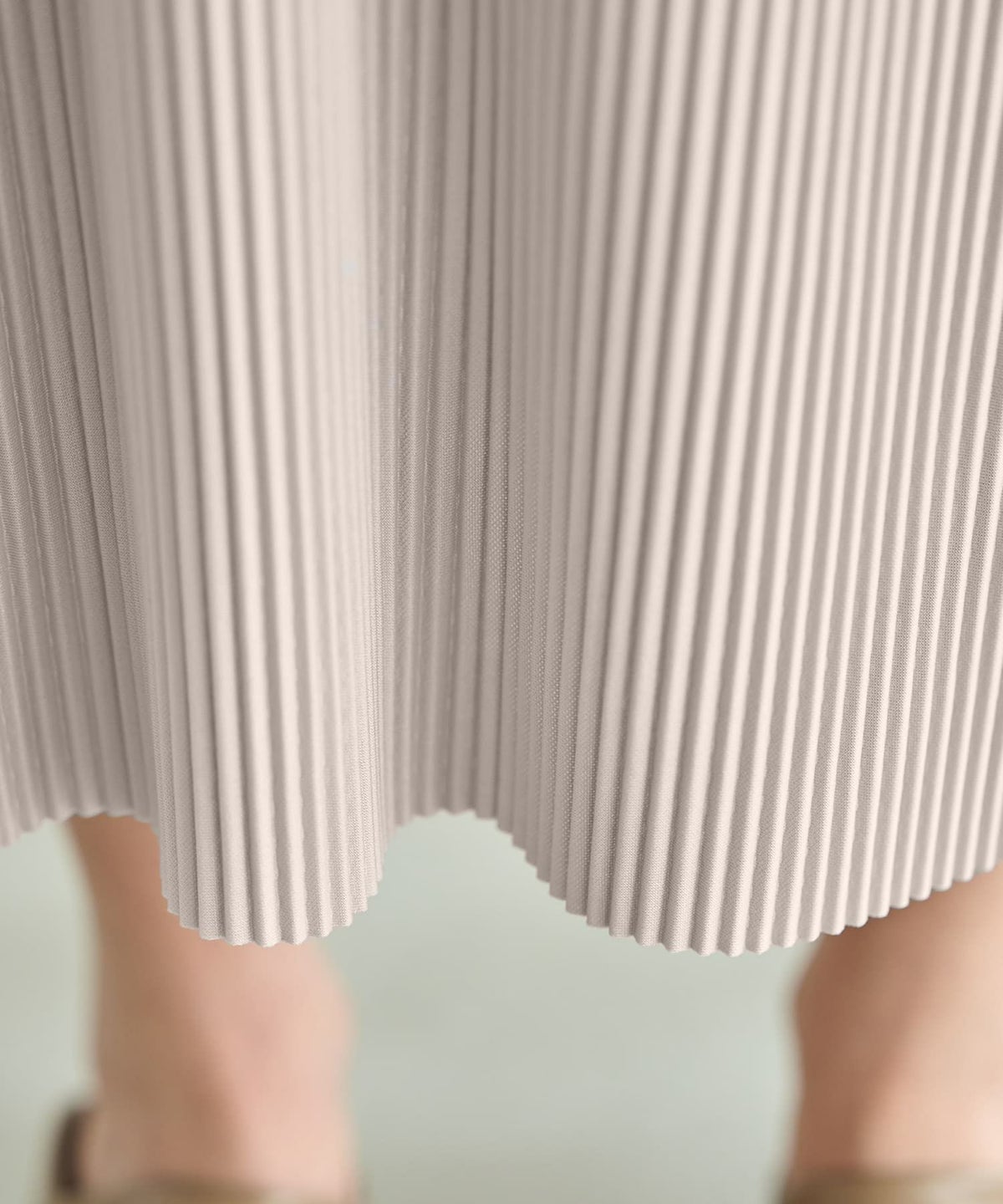 着用イメージ 167cm グレージュ