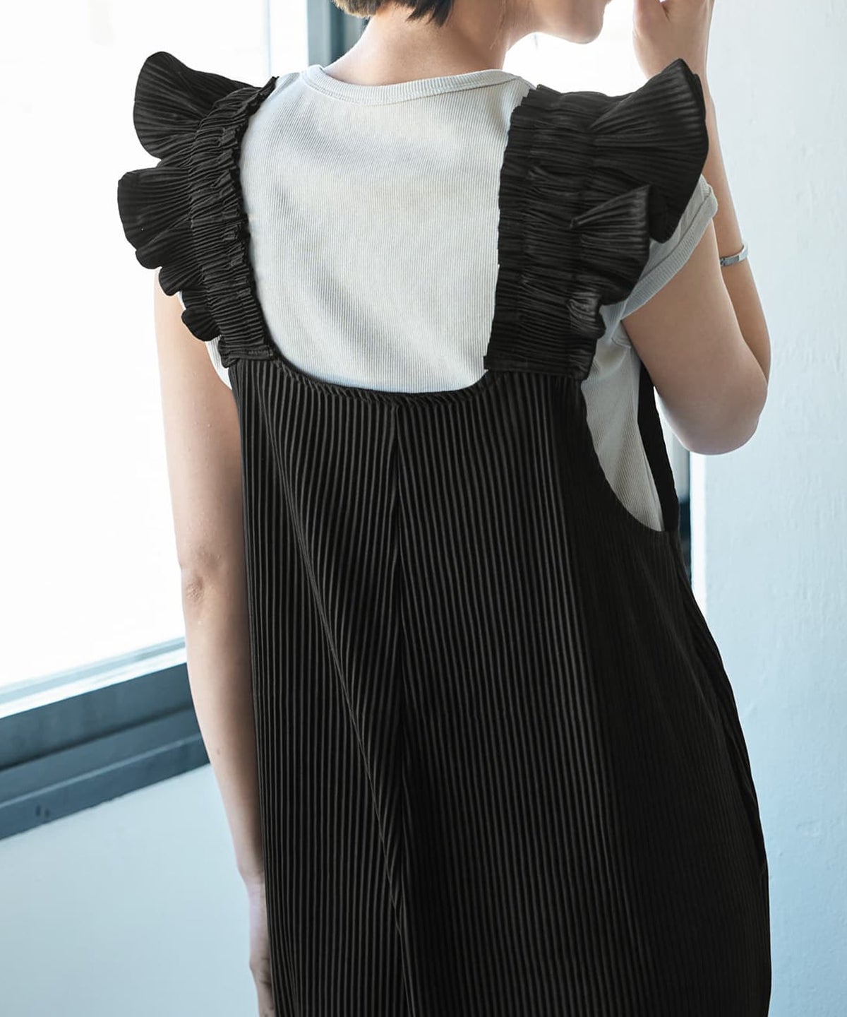 着用イメージ 167㎝　02サイズ　ブラック